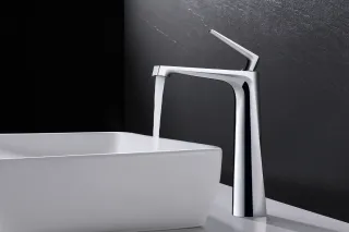 Смеситель для раковины Milleau CRISTAL MLV6223LH-CR хром глянец