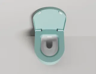 Подвесной унитаз Salini Gemelli S-Stone 240121KMRF RAL снаружи