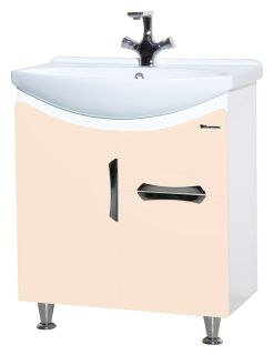 Тумба под раковину Bellezza Лагуна 65см бежевый 00000001380