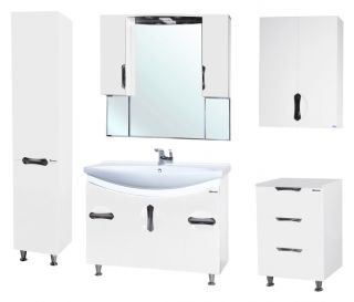 Шкаф Bellezza Лагуна 50см белый 00000001596