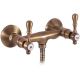 Смеситель для душа Rav Slezak Morava Retro MK480.5SM бронза