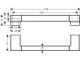Поручень Hansgrohe AddStoris 41744140