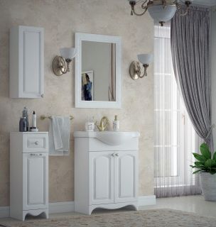 Зеркало Corozo Классика 60см белый SD-00000270