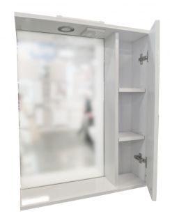 Зеркало-шкаф Corozo Денвер 80см белый SD-00000532