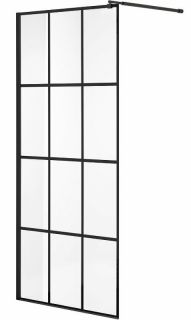 Душевая перегородка Niagara NG-685-10BLACK 100см чёрный/прозрачное