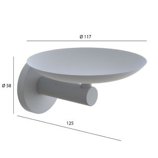 Мыльница Boheme Uno 10973-B чёрный