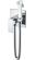 Гигиенический душ Boheme Qubic 477-CR со смесителем хром
