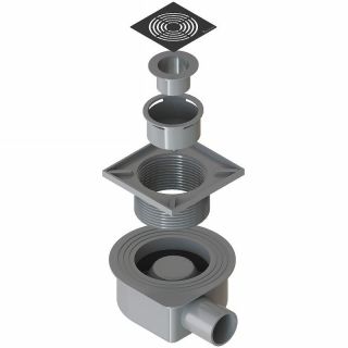 Душевой трап Boheme Smart Design 984-10-B 10см чёрный