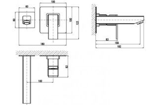 Смеситель для раковины Rav Slezak Mississippi MS015.5 Хром