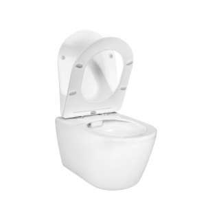 Подвесной унитаз Aquatek Бетта AQ1253WS безободковый белый