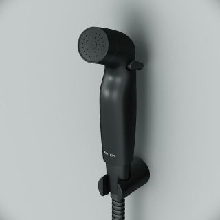 Гигиенический душ со шлангом и держателем AM.PM F0202022 Черный матовый