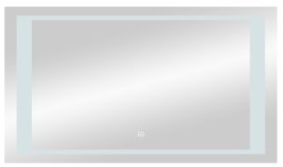 Зеркало с подсветкой Continent Quattro ЗЛП2309 с сенсорным выключателем 120см