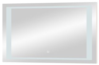Зеркало с подсветкой Continent Quattro ЗЛП2308 с сенсорным выключателем 100см
