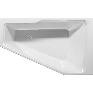 Акриловая ванна Riho Rethink Space Fall B113006005 L заполнение через перелив 170х90см белый