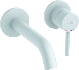 Смеситель для раковины Kludi Bozz 382445376 белый матовый