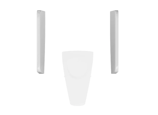 Перегородка для писсуара Kerama Marazzi PRO Cantero PROC.sep.02 белый