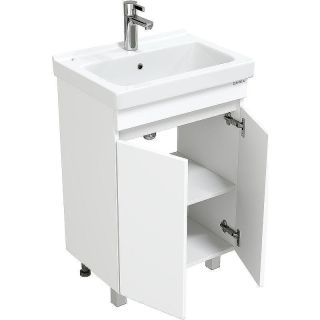Тумба под раковину напольная Onika Милтон Квадро 105561 55 см белый