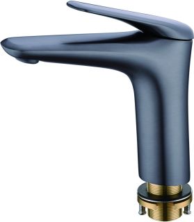 Смеситель для умывальника, серый графит RUSH Nevis (NE1735-12ant )