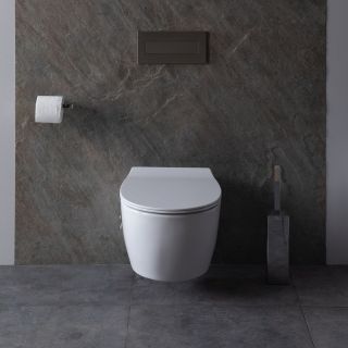 Подвесной унитаз Allen Brau Fantasy 4.11HC1.20 безободковый белый