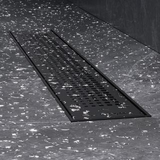 Душевой лоток AM.PM PrimeFlow 50 W02SC-P11-050-01BM с Черной матовой решеткой Cut Gradient