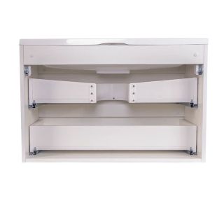 Тумба под раковину Style Line Бергамо СС-00002322 мини 80 Люкс антискрейтч Plus 80 см