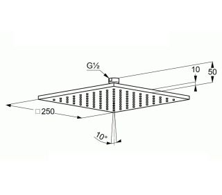 Душевой комплект Kludi Ameo 416720575 со смесителем хром