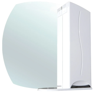 Зеркало-шкаф Bellezza Глория 75см правый белый 00000006240