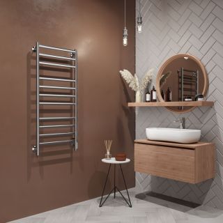 Электрический полотенцесушитель Larusso Классик премиум П11 50x120см хром 4670078536259