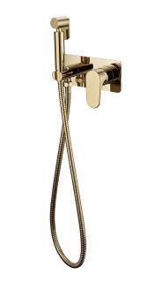 Гигиенический душ Boheme Spectre со смесителем золото 457-G