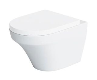 Унитаз подвесной Laguraty 9320 безободковый белый