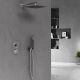 Душевой комплект Vincea VSFW-102TCH термостатическая хром
