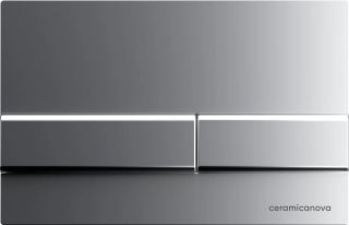 Инсталляция для унитаза Ceramica Nova Envision CN1002M с кнопкой смыва Flat хром матовый