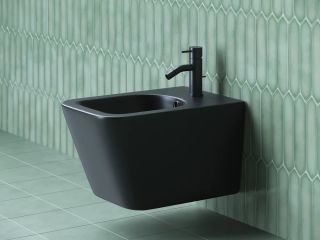 Биде подвесное Ceramica Nova Metric CN3008MB чёрный матовый