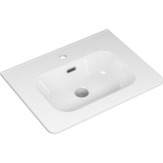 Напольная тумба под раковину Brevita Risacca Crema 60 УТ000025678 Серая матовая