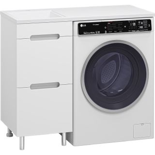 Напольная тумба под раковину Misty Байкал 100 L УТ000014749 39 см белый