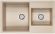 Мойка кухонная Paulmark Tandem PM238250-QU кварц