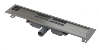 Душевой лоток AlcaPlast Professional Low для цельной решетки 85см хром APZ106-850