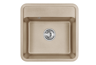 Мойка кухонная Granula Standart 5001, БЕЖЕВЫЙ