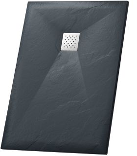 Душевой поддон Grossman Strong GR-S290100Q 100x90см графит