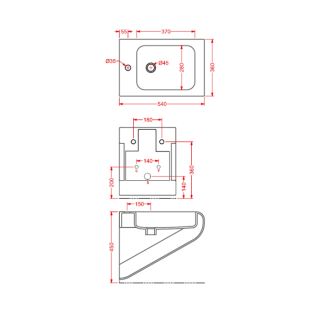 Биде Artceram LA FONTANA  LFB001 01 00 bi*1 белое