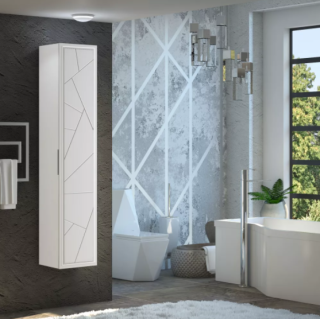 Шкаф-пенал Opadiris Луиджи 35 см белый