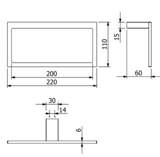 Полотенцедержатель Kludi Vela C 3197853 белый матовый