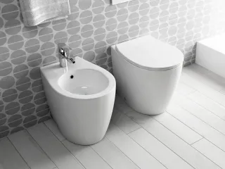 Приставной унитаз Isvea Sentimenti Neo 10SM10004SV безободковый крышка микролифт белый