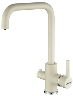 Смеситель для кухни Paulmark Logas Lo213021-331 белый