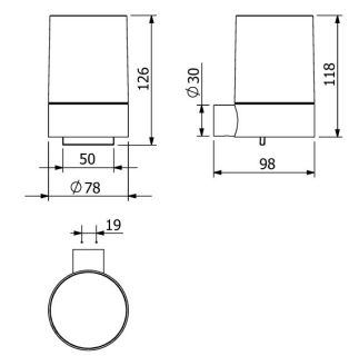 Дозатор Kludi Vela R 5897653 150 мл белый матовый