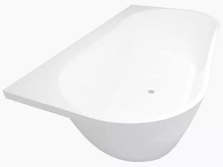 Ванна из искусственного камня AquaStone Бали 159x80см белый глянец BALI160P