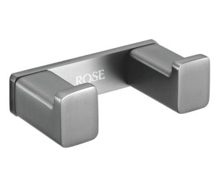 Крючок для ванной комнаты двойной Rose RG1821T пепельный