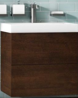 Подвесная тумба под раковину Art&Max Verona Push 70см дуб баррик AM-Verona-Push-700-2C-SO-RB