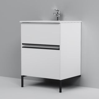 Тумба под раковину Am.Pm Sense M7BFUX0602WG 60 см белый глянец