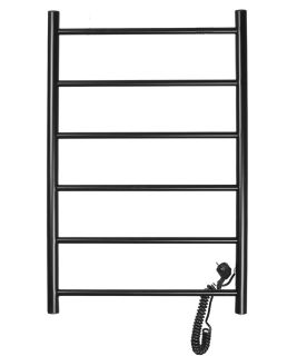 Полотенцесушитель электрический Domoterm Классик DMT 109-6 50х80 EK R чёрный